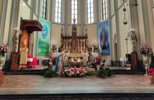 Persiapan Natal di Gereja Katedral Jakarta