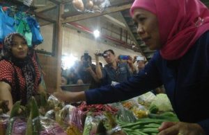 Khofifah Sidak Pasar Tambah Rejo