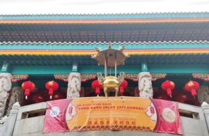 Kelenteng TMII Berhias Menyambut Imlek
