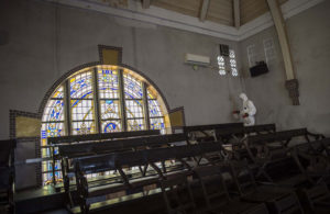 GPIB Imanuel Disemprot Disinfektan