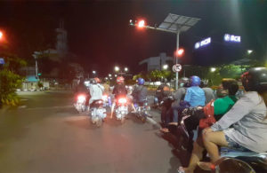 Aktivitas Malam Hari Saat PSBB di Surabaya