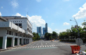 Lengang di Jl. Gubernur Suryo