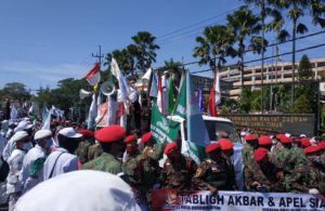 Unjuk Rasa Tolak RUU HIP di DPRD Jawa Timur