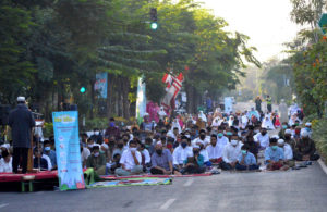 Sholat Idul Adha 1441 di Jl. Bung Tomo