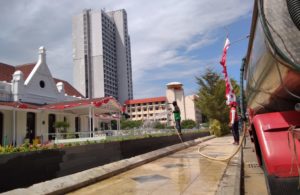 Pengerjaan Alun-alun Surabaya