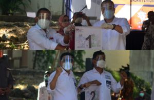 Eri Cahyadi-Armuji Nomor 1, Machfud Arifin-Mujiaman Sukirno Nomor 2