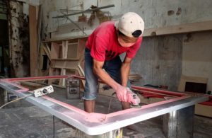 Meja Billiard dari Putat Jaya, Dipesan sampai Luar Pulau