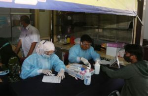 Layanan Rapid Test di Stasiun Gubeng