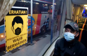 Protokol Kesehatan Ketat di Terminal Purabaya