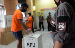 Tahanan Polrestabes Surabaya Gunakan Hak Pilih