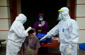 Swab di Tempat Bagi Pelanggar Masker