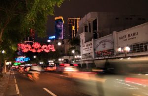 Kota Surabaya Sepi di Malam Tahun Baru 2021