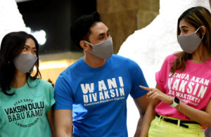 Horeee!!!! Kaos Dukung Vaksinasi
