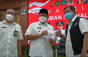 Vaksinasi Covid-19 Pertama di Sidoarjo