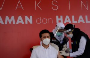 Jawa Timur Mulai Vaksinasi Perdana Covid-19