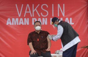 Surabaya Gelar Vaksinasi Covid-19 Perdana