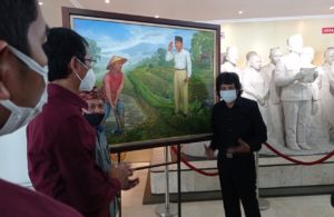 Bung Karno Dalam Gores Lukisan
