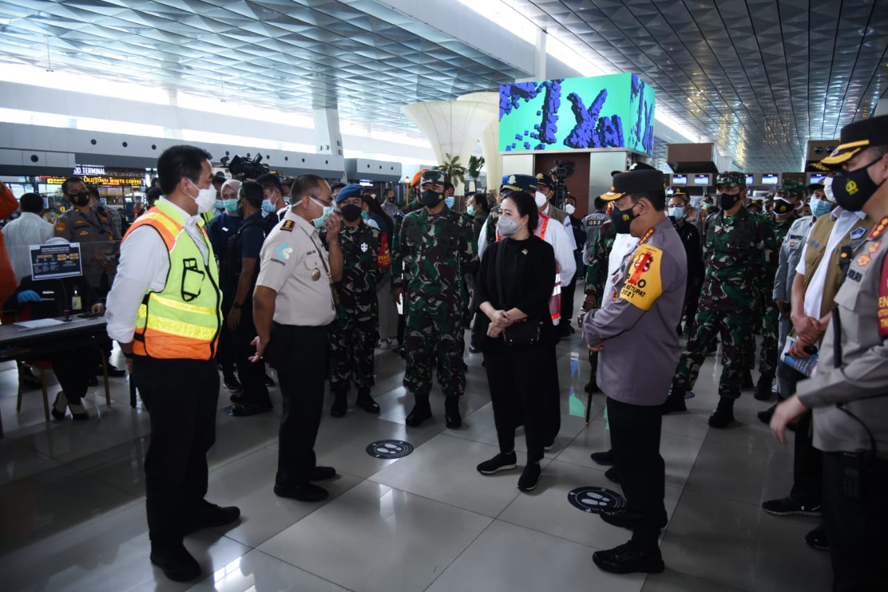 puan-maharani-tinjau-bandara-soekarno-hatta