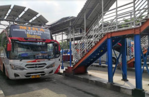 Armada Bus di Purabaya Hadir Kembali