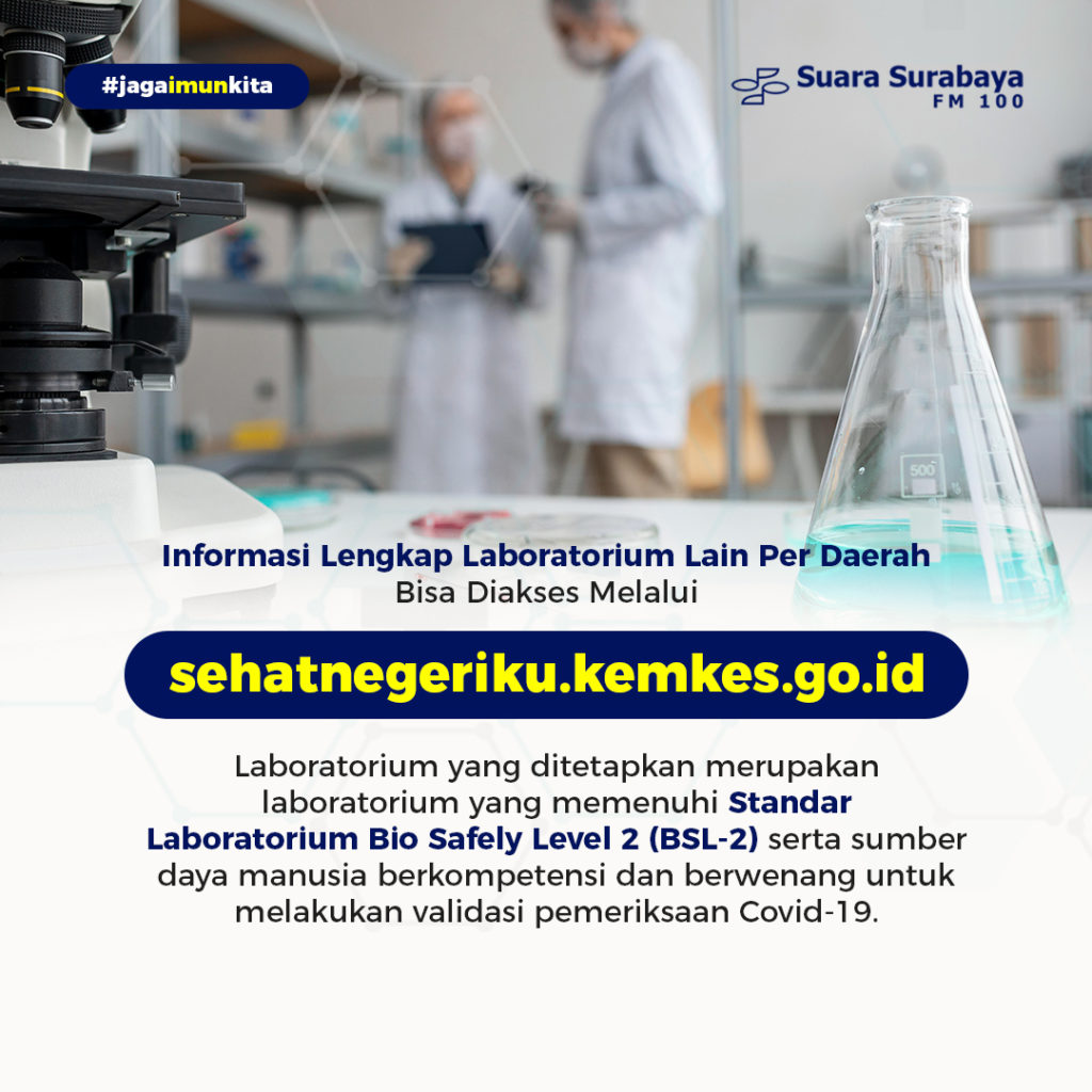 Mulai 12 Juli 2021 Pemerintah Hanya Akui Hasil PCR Dari 742 Laboratorium