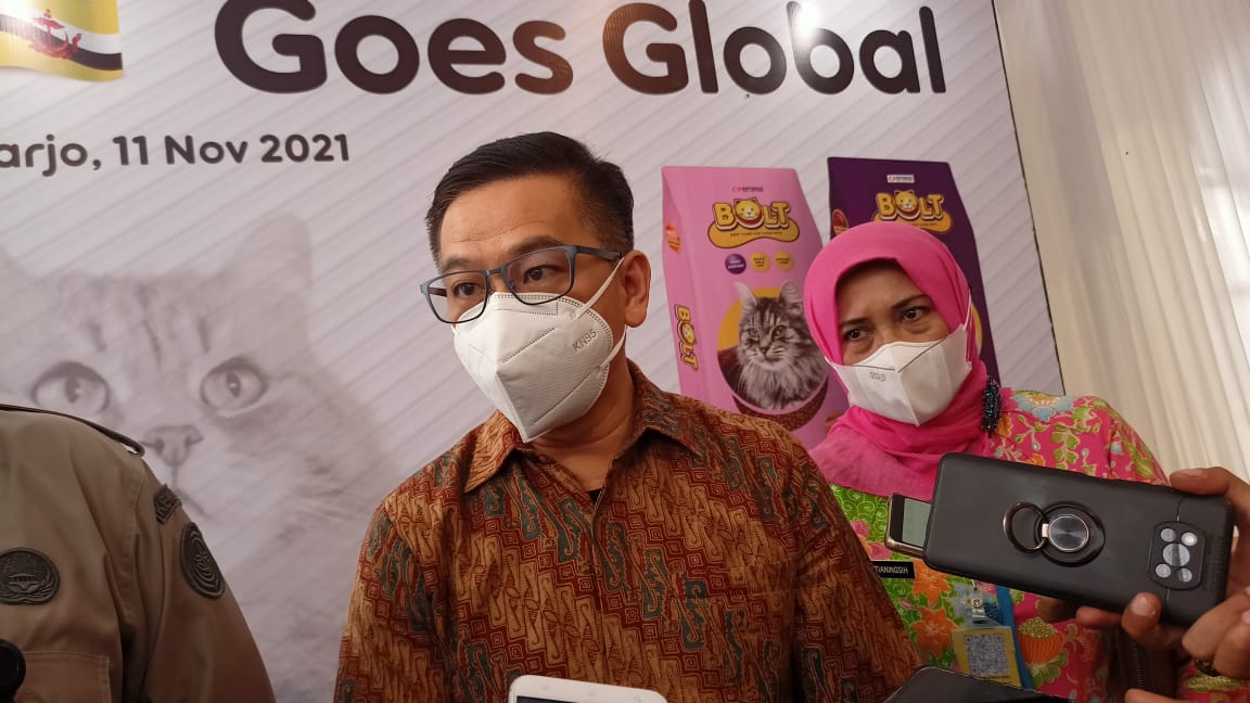 Indonesia Awali Ekspor Pakan Hewan Peliharaan Pertama Pascapandemi dari Sidoarjo