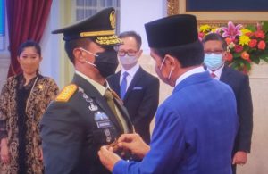 Pelantikan Jenderal Andika Perkasa Sebagai Panglima TNI