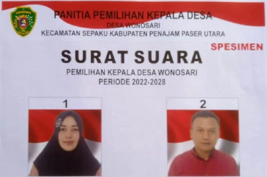 surat-suara-pilkades-wonosari