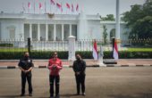 Jokowi, Presiden, Parade, Parade Bareng Pebalap MotoGP, MotoGP