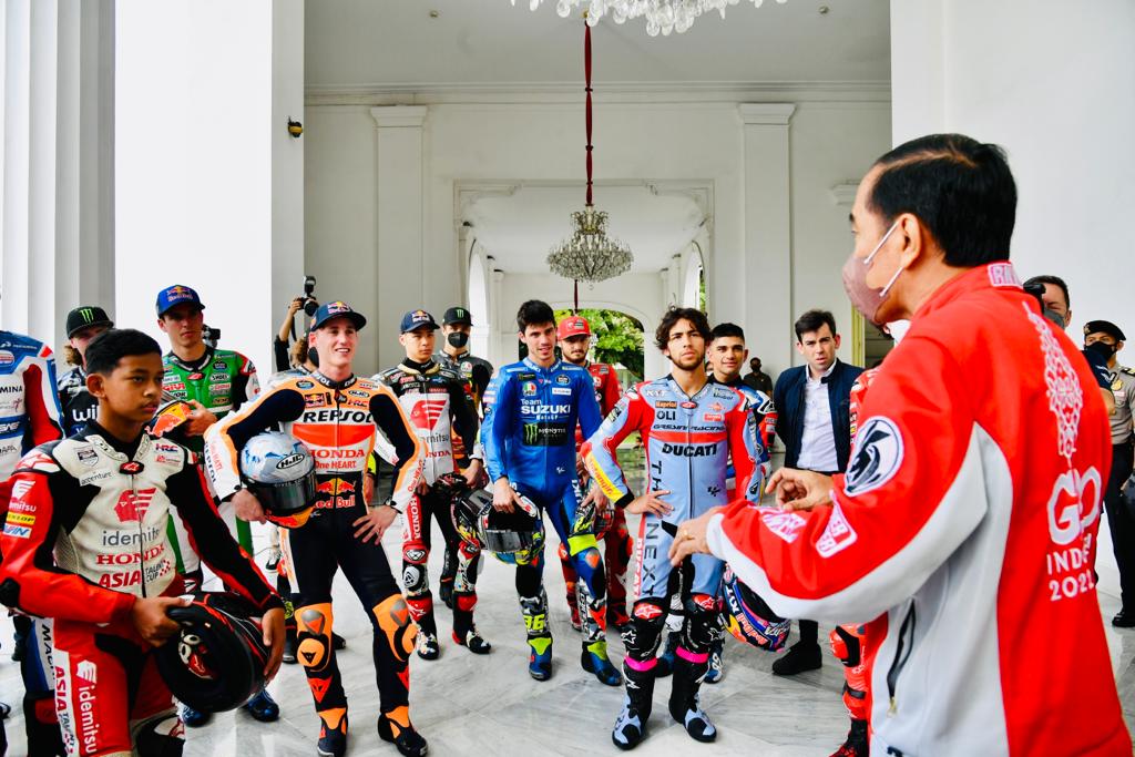 Jokowi, Presiden, pebalap MotoGP, tiket, mandalika