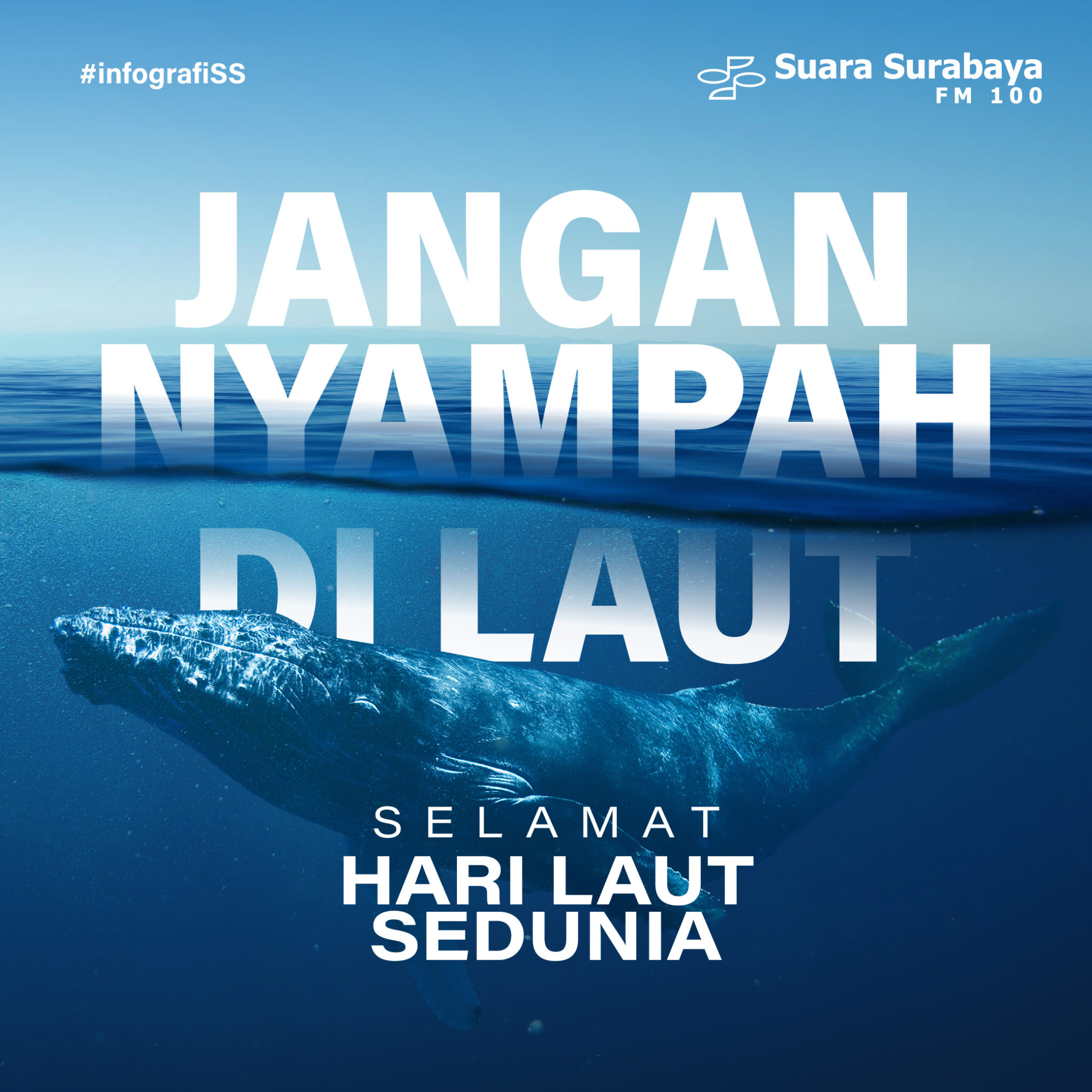 Jangan Nyampah di Laut, Selamat Hari Laut Sedunia
