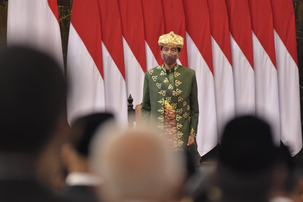 Presiden Sampaikan Lima Agenda Besar Pemerintah dalam Sidang Tahunan 2022