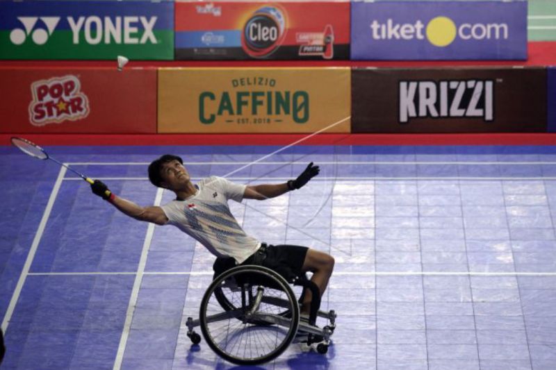 Skuad Merah Putih Juara Umum Indonesia Para Badminton International 2022