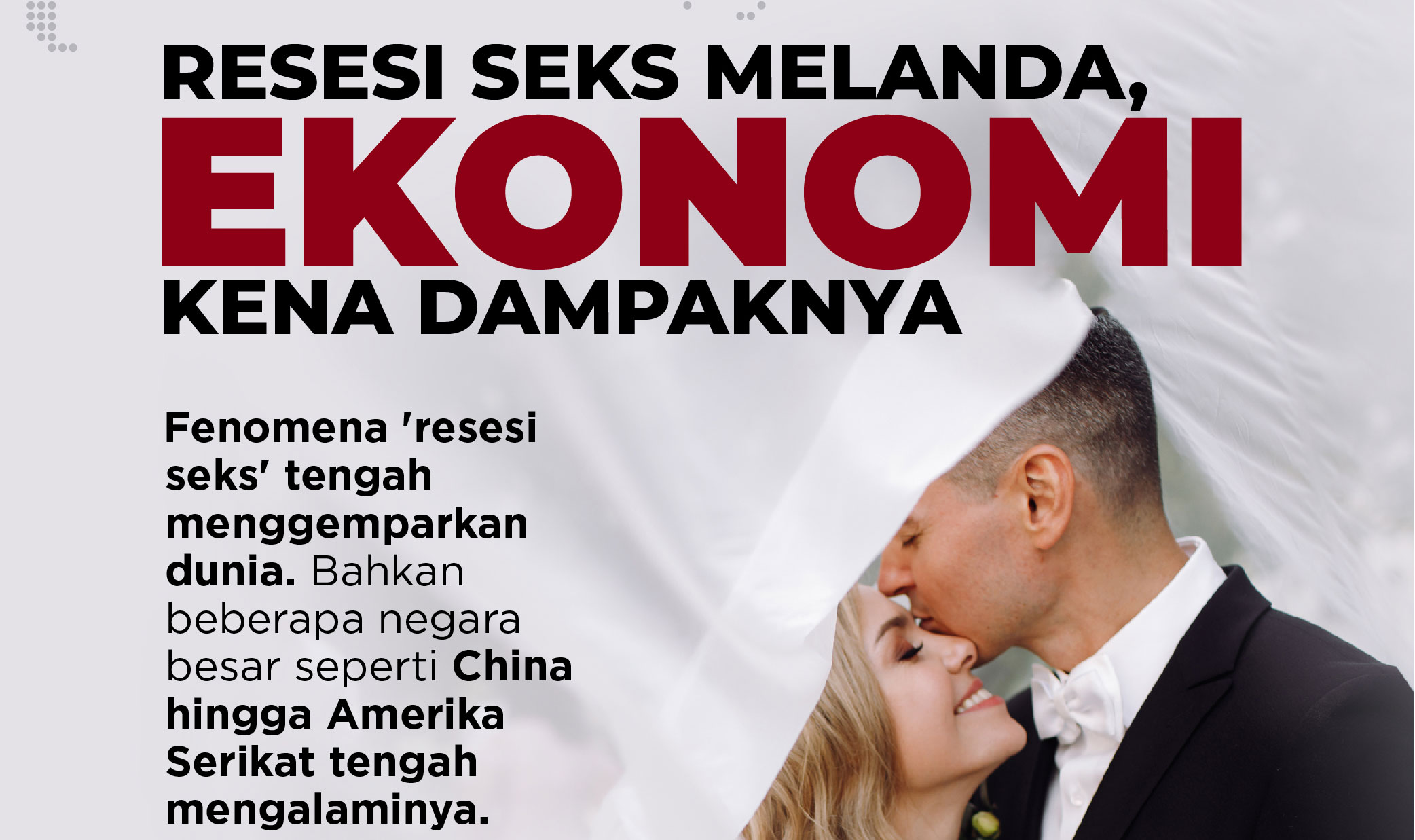 Resesi Seks Melanda, Ekonomi Kena Dampaknya