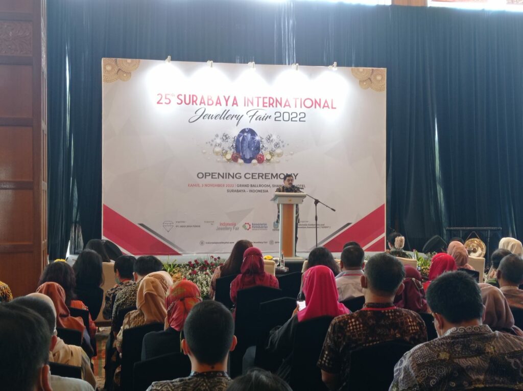 Surabaya Internasional Jewellery Fair 2022 Siap Tumbuhkan Ekonomi
