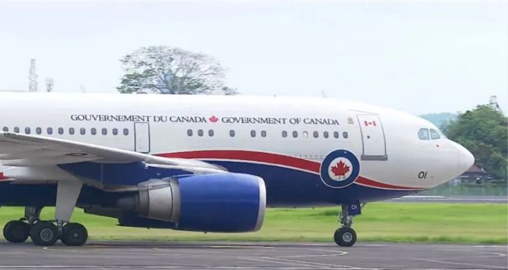 Canadian Prime Minister Justin Trudeau arrives in Bali