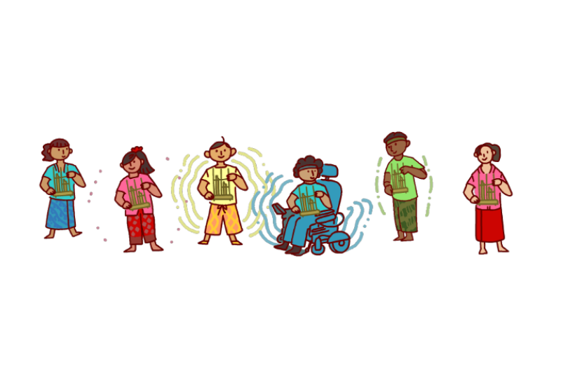 Google Doodle Rayakan Angklung Hari Ini Ditampilkan Hingga Ke Uk