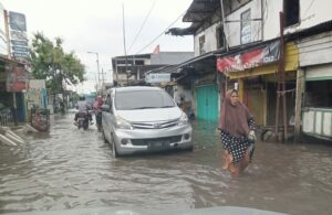 Pasar Wadungasri Banjir