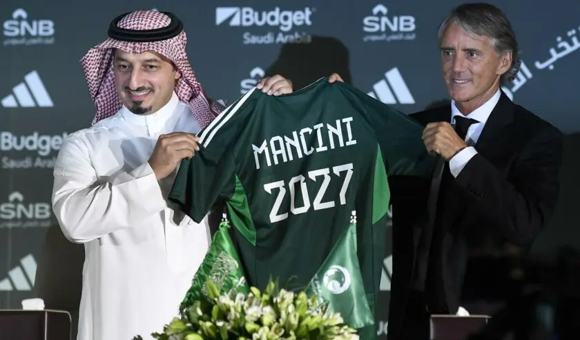 Roberto Mancini Ingin Menjadikan Arab Saudi sebagai Raja di Asia