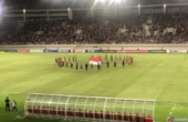 Timnas Indonesia U-23 seusai memenangkan laga 2-0 melawan timnas Turkmenistan U-23 pada laga terakhir Grup K kualifikasi Piala Asia U-23 2024 di Stadion Manahan, Solo, Selasa (12/9/2023). Foto: Antara