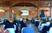 Kegiatan sarasehan kebudayaan tentang Suku Tengger di Pendapa Pura Mandara Giri Semeru Agung, Kecamatan Senduro, Kabupaten Lumajang, Rabu (27/9/2023). Foto: Pusat Kajian Pemajuan Kebudayaan Unej