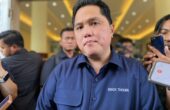 Erick Thohir Ketum PSSI, Sabtu (30/9/2023). Foto: Meilita suarasurabaya.net