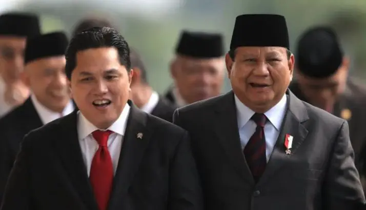 PAN Isyaratkan Erick Thohir Cawapres Prabowo di Pilpres 2024 - Suara  Surabaya