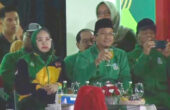 Ahmad Muhdlor Ali Bupati Sidoarjo saat menghadiri Opening Ceremony Porprov VIII/2023 di Stadion Gelora Delta Sidoarjo, Sabtu (9/9/2023) malam. Foto: Tangkapan layar YouTube