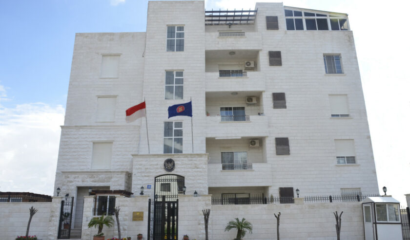 Kedutaan Besar Republik Indonesia (KBRI) di Amman, Yordania. Foto: Wikipedia