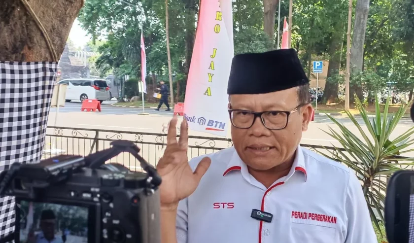 Sugeng Teguh Santoso Ketua Indonesia Police Watch (IPW) di Gedung Polda Metro Jaya, Jakarta, Rabu (9/8/2023). Foto: Antara