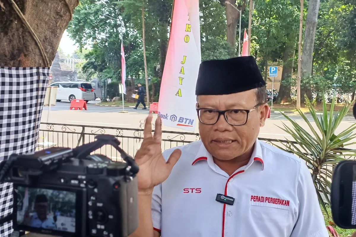 Sugeng Teguh Santoso Ketua Indonesia Police Watch (IPW) di Gedung Polda Metro Jaya, Jakarta, Rabu (9/8/2023). Foto: Antara