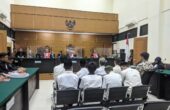 Delapan warga negara asing (WNA) asal Iran divonis hukuman mati terkait kasus penyelundupan sabu seberat 319 kilogram oleh hakim Pengadilan Negeri (PN) Serang, Jumat (27/10/2023). Foto: Antara