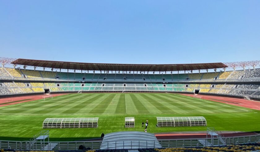 Stadion Gelora Bung Tomo Surabaya, Senin (9/10/2023). Foto: Meilita suarasurabaya.net