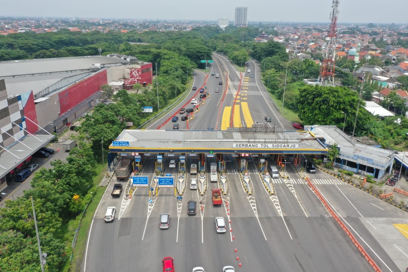 Gate Tol Sidoarjo. Foto: Jasa Marga