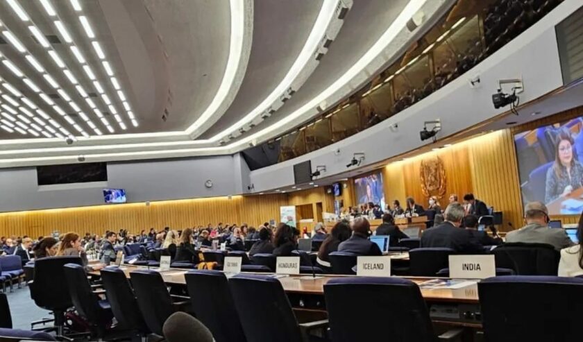 Suasana Sidang Technical Cooperation Committee (TC) ke-73 di Markas Besar IMO, London, Inggris. Foto: Antara/HO-Ditjen Perhubungan Laut